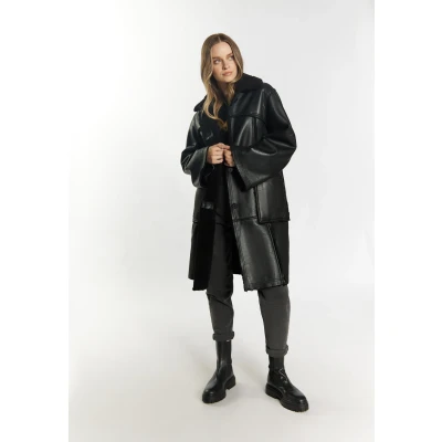 Afbeelding van Lam Nappa Jas DREIMASTER L / Zwart 100% Lamsleer