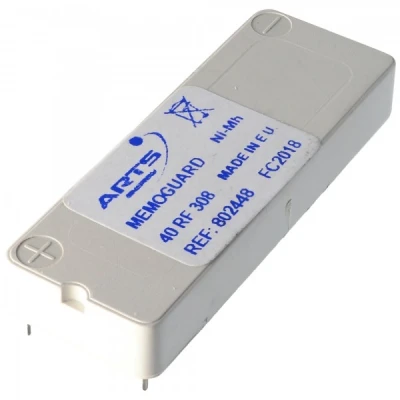 Afbeelding van Saft Memoguard 40RF308 batterij NiMH 3,6 volt, 80 mAh, 56,1x20,3x9,1mm