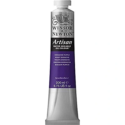 Afbeelding van Winsor &amp; Newton 1537229 Artisan watervermengbare olieverf, hoge pigmentconcentratie, goede dekkingskracht en lichtechtheid 200ml Tube, Dioxazine Purple