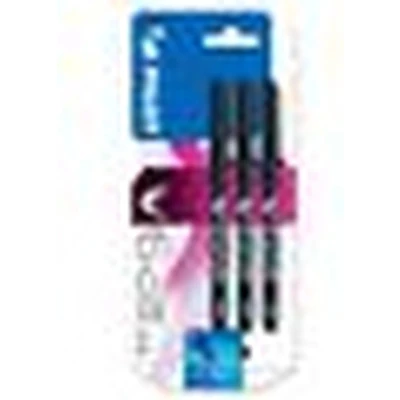 Afbeelding van Rollerpen PILOT V Ball grip V5 zwart 0.3mm blister à 3 stuks