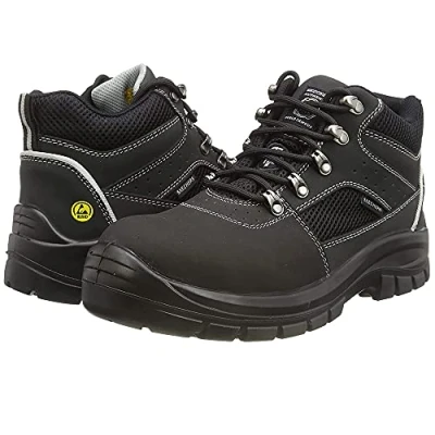 Afbeelding van Skechers hoge heren werkschoenen S1 Zwart Maat: 40
