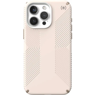 Afbeelding van Speck Presidio2 Grip Apple iPhone 15 Pro Max Bleached Bone with Microban