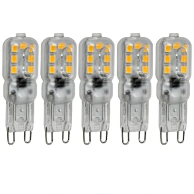 Afbeelding van JANDEI 5 x G9 dimbare 2,5W witte 3000K Blister LED lamp, Home verlichting, decoratieve lampen, bedlampjes