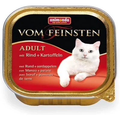 Afbeelding van Vom Feinsten Cat Menu Rund+Aard.