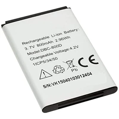 Afbeelding van Backupower Vervangende DBC 800D accu compatibel met Doro 800A, 800B, 800D, DBP XYP1110007704 mobiele telefoon smartphone