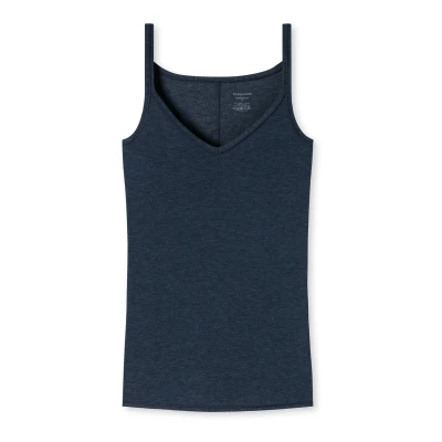 Afbeelding van Schiesser Personal FIT Hemd, Dames, Maat: Large, Nachtblau