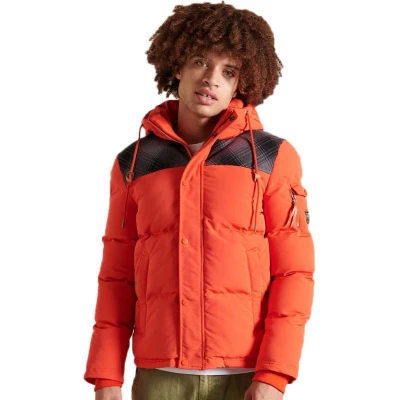 Afbeelding van Superdry Quilted Everest Jas Oranje M Man