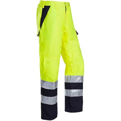 Afbeelding van Werkbroek Matour 022V Fluorgeel Marine ARC Maat 60