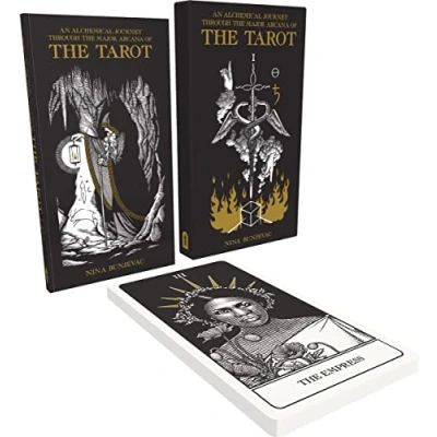 Afbeelding van ALCHEMICAL JOURNEY THROUGH THE MAJOR ARCANA OF TAROT: A Spiritually Transformative Deck and Guidebook