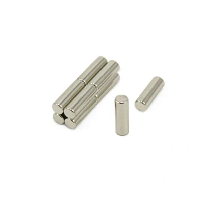 Afbeelding van N42 Neodymium magneet voor kunst, ambachten, modelbouw, doe het zelf, hobby, wetenschap, kantoor en thuis, 4 mm dia x 12,5 dik 0,72 kg trekkracht pak van 10