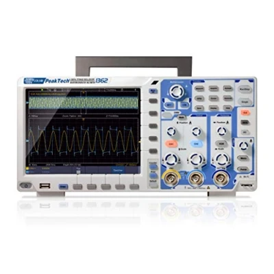 Afbeelding van Peaktech 1362 oscilloscoop 200 MHz 2 kanaals 2GS/s touchscreen