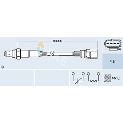 Afbeelding van Fae Lambda sonde 77399