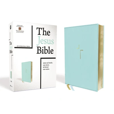 Afbeelding van The Jesus Bible, NIV Edition, Leathersoft, Teal, Comfort Print