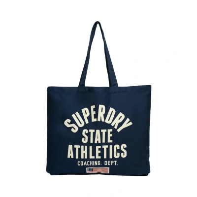 Afbeelding van Superdry Vrouwen Draagtas Blauw Grootte: 1SIZE