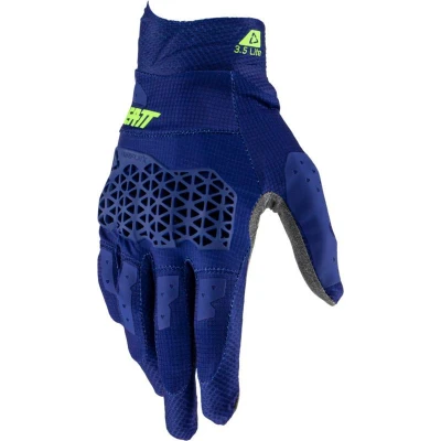Afbeelding van Leatt 2024 Moto 3.5 Lite Crosshandschoenen Blauw maat L