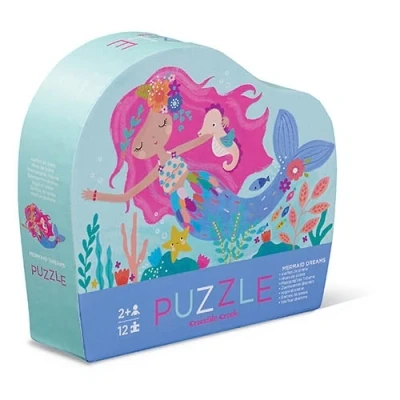Afbeelding van Crocodile Creek Puzzels Puzzel Mermaid Dreams 12 st.