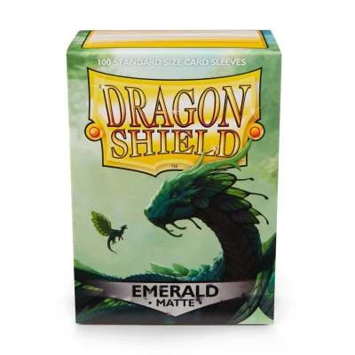 Afbeelding van Dragon Shield Sleeves Matte Emerald (100 stuks)