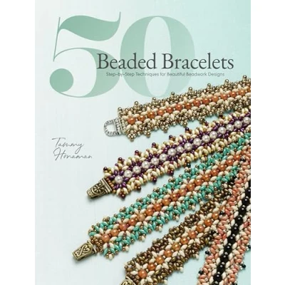 Afbeelding van 50 Beaded Bracelets: Step by Techniques for Beautiful Beadwork Designs