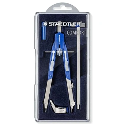 Afbeelding van STAEDTLER Mars comfort 552 passer met precisiewieltje en snelverstelling druktoetsen