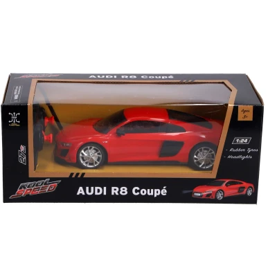 Afbeelding van RC Audi R8 Coup&eacute; 1:24 + Licht Rood