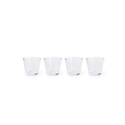 Afbeelding van Iittala Kartio drinkglas 21 cl set van 4 Transparant