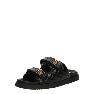Afbeelding van Steve Madden MONA Muiltjes black, Dames, Maat: 37, Black Leer