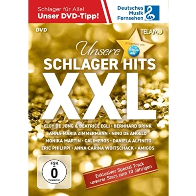 Afbeelding van Various Artists Unsere Schlager Hits XXL (DVD)