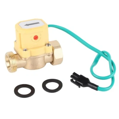 Afbeelding van Magnetische Waterstroom Sensor Schakelaar Verstelbare Automatische Lage Waterdruk Elektronische Controle 220V G3/4 Draad