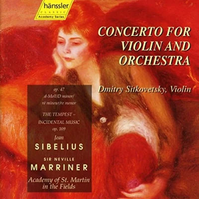 Afbeelding van Dmitry Sitkovetsky, Academy of St Martin in the Fields, Sir Neville Marriner Sibelius: Concerto For Violin And Orchestra (CD)