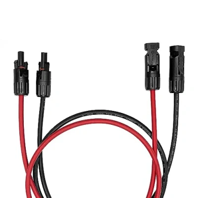 Afbeelding van Offgridtec Solarkabel verlengkabel PV stekker naar 6mm², 1,5m rood/zwart