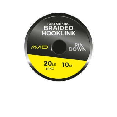 Afbeelding van Avid Carp Pindown Fast Sinking Braided Hooklink 20lb/9.1kg 10m
