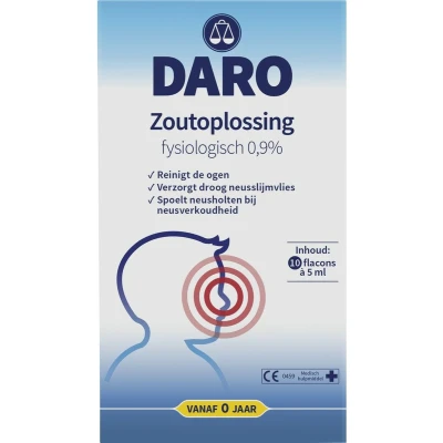 Afbeelding van 3x Daro Fysiologische Zoutoplossing 10 stuks