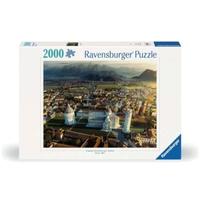 Afbeelding van Ravensburger puzzel Pisa in Italië legpuzzel 2000 stukjes