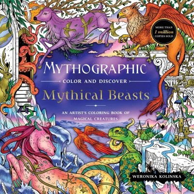 Afbeelding van Mythographic Color and Discover: Mythical Beasts: An Artist’s Coloring Book of Magical Creatures