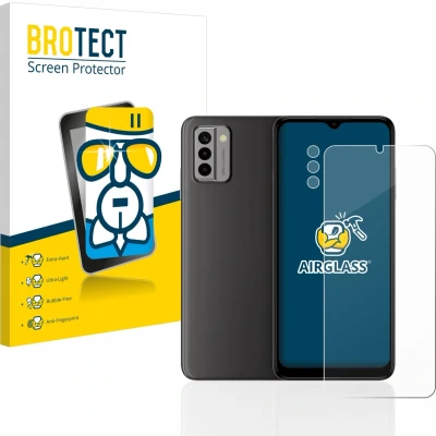 Afbeelding van BROTECT Screenprotector voor Nokia G22 (Voor+Camera) Folie Beschermfolie Beschermglas transparant