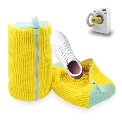 Afbeelding van Zak voor schoenen, wasmachine, waszak met ritssluiting, multifunctioneel, schoenen (2 stuks)