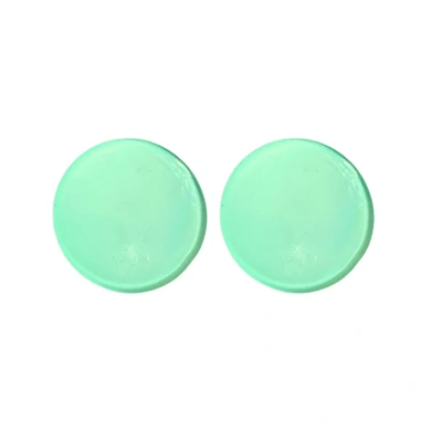 Afbeelding van Clip oorbellen Mint groen 2.5 cm geen gaatje Charme Bijoux