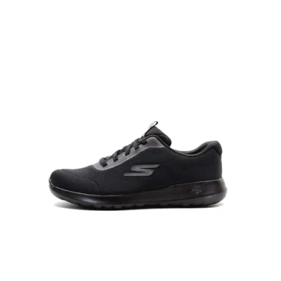 Afbeelding van Skechers Go Walk Max Slip On Sneakers voor heren, Zwart Textiel Synthetisch, 42.5 EU