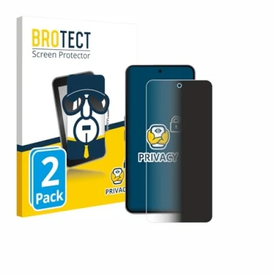 Afbeelding van BROTECT (2 Stuks) Privacy Schermbeschermer voor Nothing Phone (3a) Pro [Anti Spy, Screen Protector, Blue Light Filter]