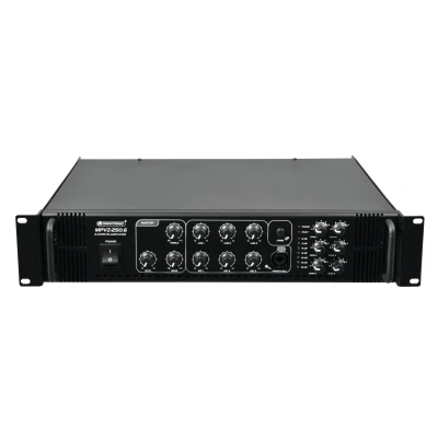 Afbeelding van Omnitronic MPVZ 250.6 100V Mix Versterker 250W 6 Zones volume per zone