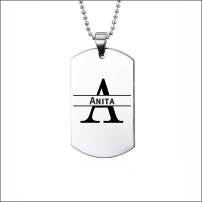 Afbeelding van Ketting RVS Met Naam Anita