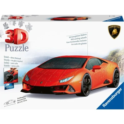 Afbeelding van Ravensburger 3D Puzzel Lamborgini Huracán Evo 108 Stukjes