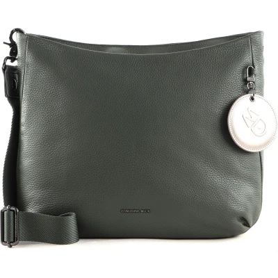 Afbeelding van MANDARINA DUCK Leren Schoudertas Mellow Leather Crossover Loden Olijfgroen