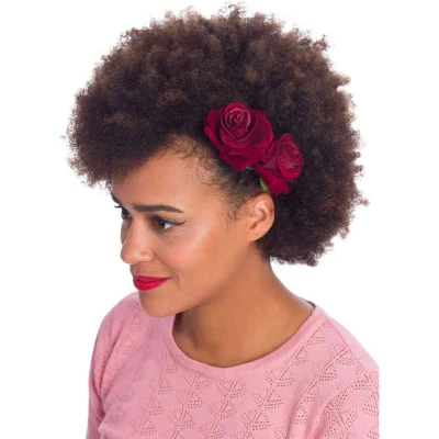 Afbeelding van Dancing Days Be My Valentine Haarbloem Bordeaux rood