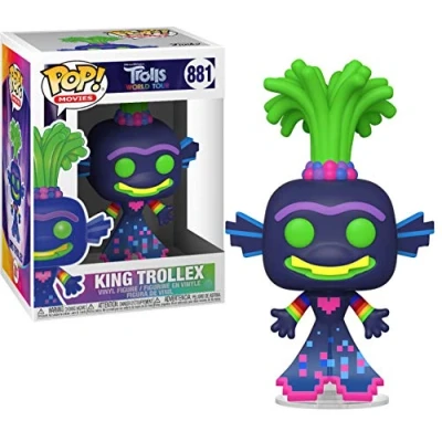 Afbeelding van Trolls World Tour Bobble Head POP N 881 King Trollex