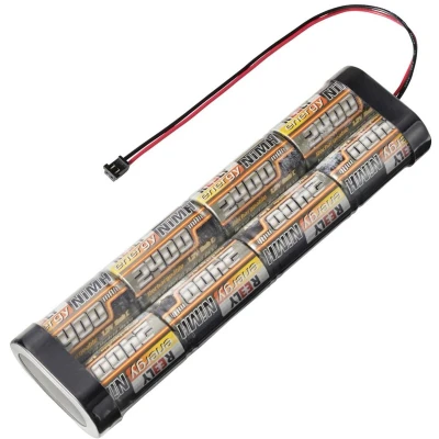 Afbeelding van Reely NiMH accupack 9.6 V 2400 mAh Aantal cellen: 8 Sub C Stick Graupner