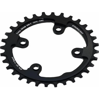 Afbeelding van STRONGLIGHT Sram XX1 MTB kettingblad 1x11 4 Loch 76mm zwart Uitvoering 34 tanden