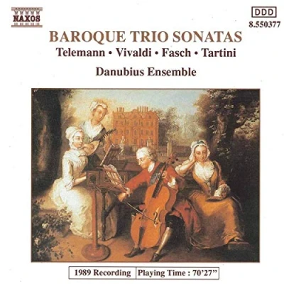 Afbeelding van Danubius Ensemble Baroque Trio Sonatas (CD)