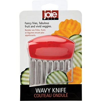 Afbeelding van Joie 13444 Crinkle Cutter Golvend Mes, One Size, Kleuren Kunnen Variëren, 1 Stuk