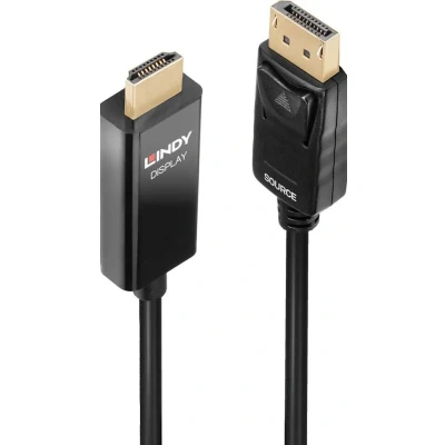 Afbeelding van Lindy 5m DP naar HDMI adapterkabel met HDR